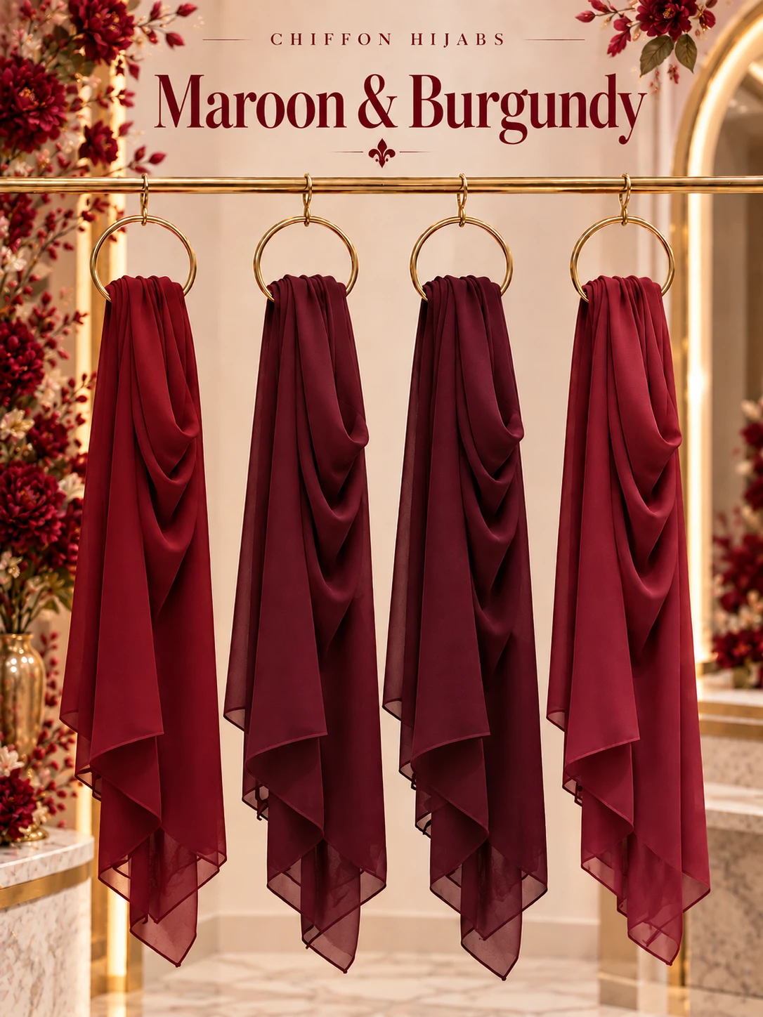 Maroon & Burgundy