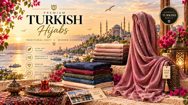 Turkish hijab for women, a refined style for contemporary modest fashion